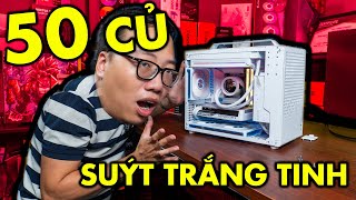 Super Mini-Case Full White 50 Million But Only Has Ultra 7 265K & RTX 5060Ti