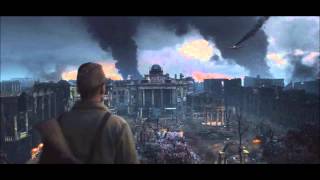 Air Raid Siren with battlefield sound in the background