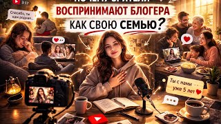 почему зрители воспринимают блогера как свою семью