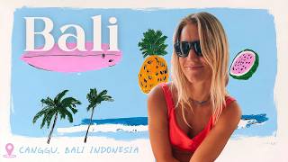 Travel vlog - what a chill week looks like in CANGGU, BALI