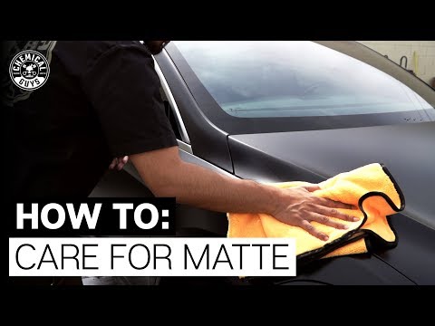 How To Clean Your Matte Finish With Meticulous Matte - Chemical Guys