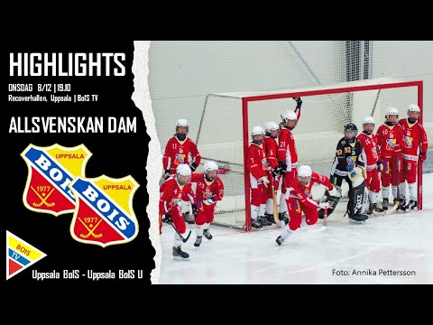 211208 Highlights Allsvenskan dam Uppsala BoIS - Uppsala BoIS U