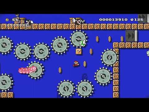 Where Stars Wiggle by Roman - Super Mario Maker - No Commentary 1bp