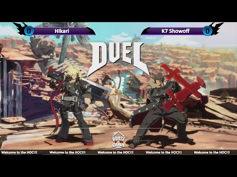 Guilty Gear Strive | COM 8 | Hikari vs K7 Showoff | AMAZING SET!!!