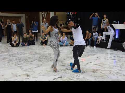 2018 04 14 - sambamaniacos galicia - workshops - 4 - Leo & Robertinha