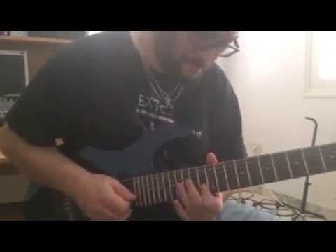 Malek Ben Arbia Recording Solos for the upcoming Myrath