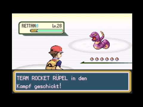 Let´s Play Pokemon Feuerrot Part 21 Das Team Rocket baut Mist