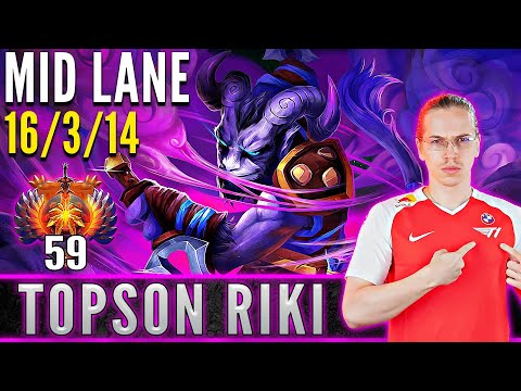 T1.Topson  [ Riki ]  Mid Lane Pro Gameplay  [ Patch 7.32c ]  Dota 2 Full Game