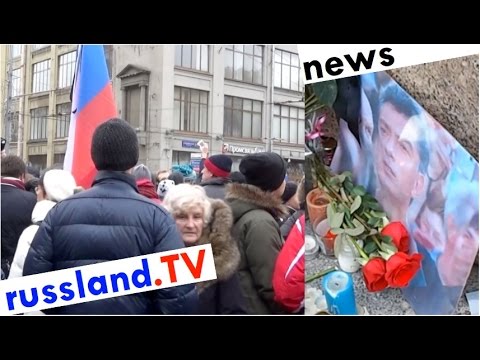 Oppositionsdemos am Nemzow-Tag [Video]