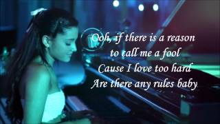 Ariana Grande  - Die In Your Arms (lyrics)