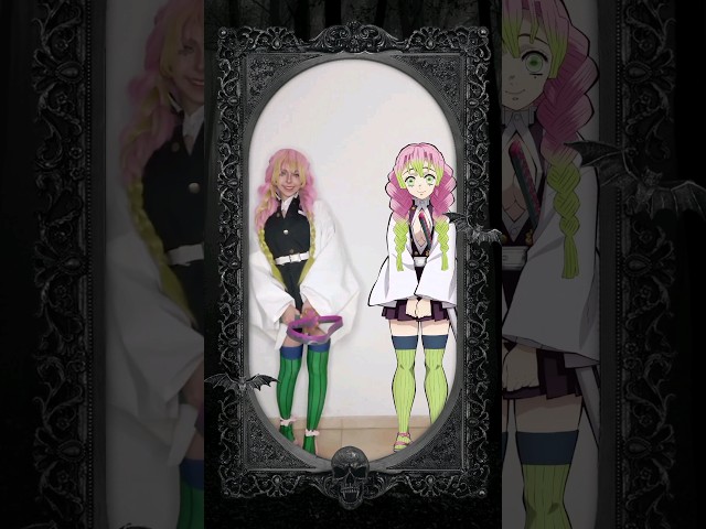 Vídeo relacionado con Bocguy Mitsuri Cosplay, Disfraz de Anime Mitsuri Kanroji, Disfraz Anime para Mujer, Uniforme Personaje Traje de Kimono para Adultos para Carnaval, Halloween, Fiesta de Cosplay