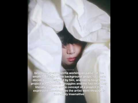 It's so disrespectful and insensitive, panic is literally beomgyu himself, his message and style