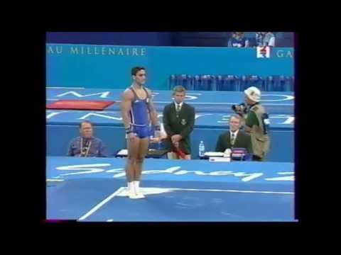 Marian DRAGULESCU (ROM) floor - 2000 Sydney Olympics EF