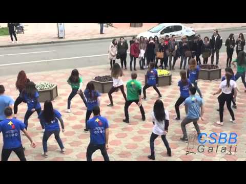 Flash mob ZILELE BASARABIEI EDIȚIA A XV - A CSBB Galați