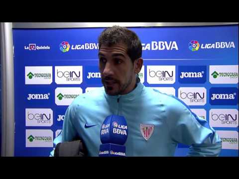Zona mixta tras el Getafe CF (0-1) Athletic Club