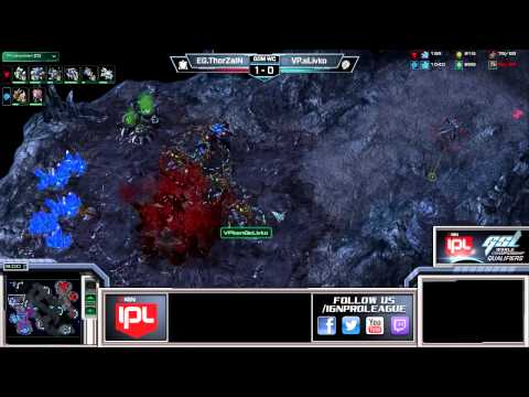 Thorzain vs Slivko - GSL World Championship EU Qualifier - Game 2