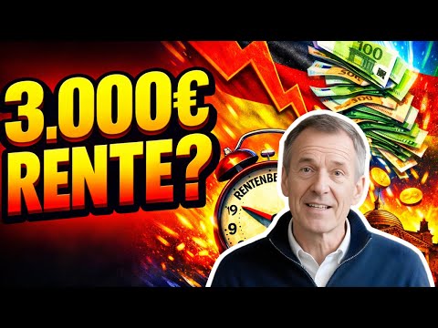 3.000€ Rente? So wenig bekommst DU WIRKLICH