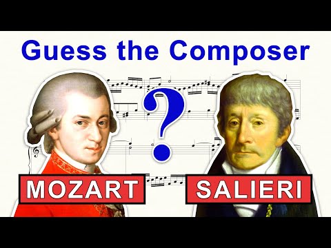 Guess the Composer: Mozart or Salieri?