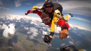 15,000 feet Skydive over Lake Taupo, New Zealand