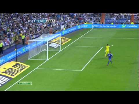 Miku goal 1-1 Real Madrid vs. Getafe 10.09.2011
