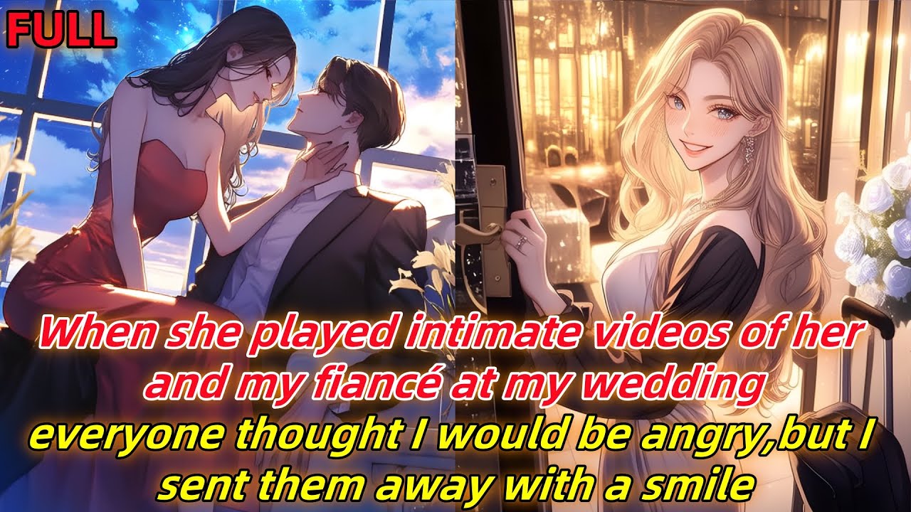 She played intimate videos of her and my fiancé at my wedding.I wasn't angry and I wished them well.