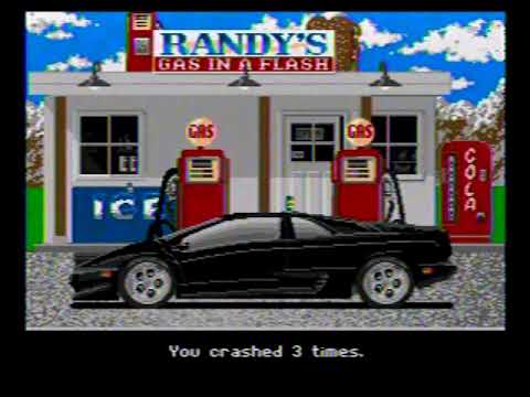 The Duel Test Drive II Review Sega Genesis