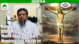 Download lagu Alhamdulillah, Banyak Orang Kristen Masuk Islam Gara-Gara Membaca Ayat Alkitab Ini mp3