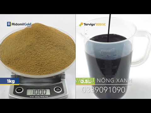 , title : 'Ridomil gold 68WG và Tervigo 020SC Bộ Đôi trừ bệnh thối rể và tuyến trùng trên cây trồng'