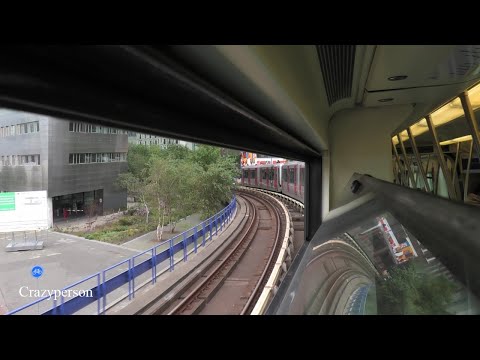 Metrorit door de ruit: Maashaven  - Wilhelminaplein Rotterdam