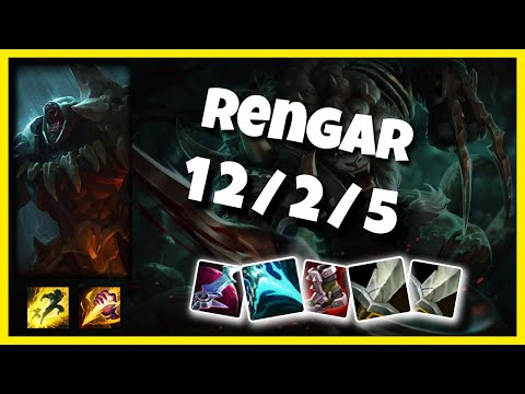 Rengar Jungle S11 11.3 Challenger Replay (12/2/5) - BR