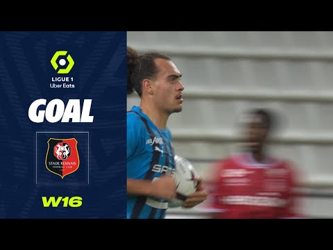 Goal Arthur THEATE (45' +1 - SRFC) STADE DE REIMS - STADE RENNAIS FC (3-1) 22/23