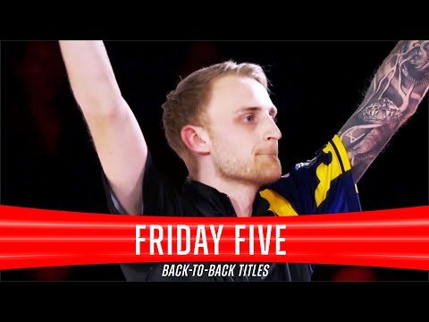 Friday Five - Recent back-to-back PBA Tour champions