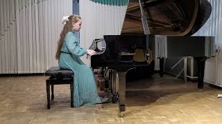 С. Скотт "Баллада, рассказанная при свете свечи", Егорьева Мария, фортепиано. фото