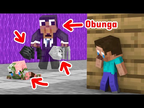 The Ghost Of OBUNGA - Horror Story - Minecraft Animation