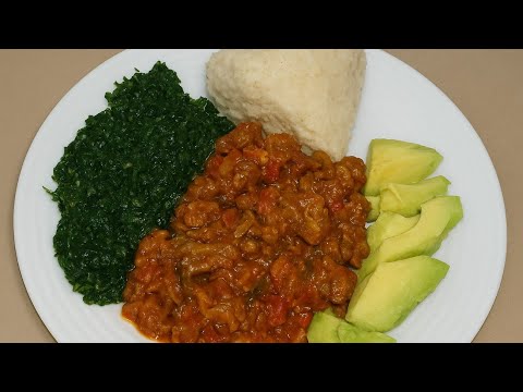Delicious Matumbo with Greens and Ugali | Kenyan Food Recipe #dinnerideas #dinnerrecipe #easy