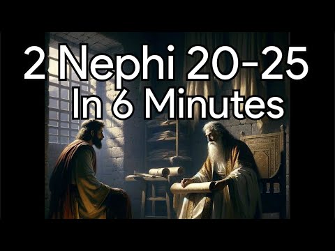 Ep 256.2 VIDEO | Mike's 6 Minute Overview of 2 Nephi 20-25, Come Follow Me 2024 (March 4-10)
