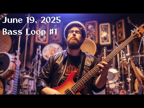 🔥 Bass Loop Jam #1 – Laid-Back Funk Layers | Professor John | June 19, 2025