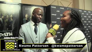 Nakia Monet interviews Kwame Patterson at Crackle's The Oath premiere 2018 video