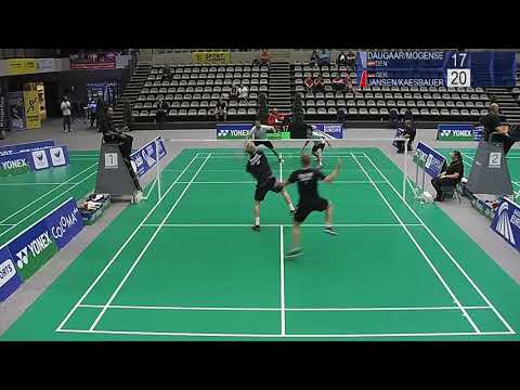 Mogensen's winner shot