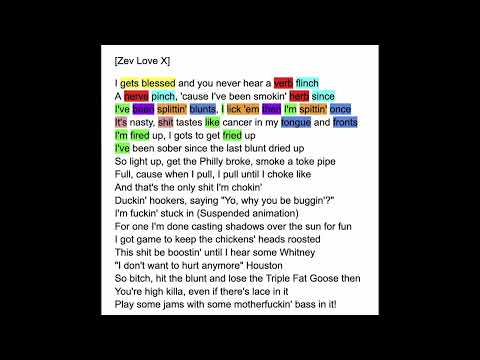 KMD - Suspended Animation - Rhymes Highlighted