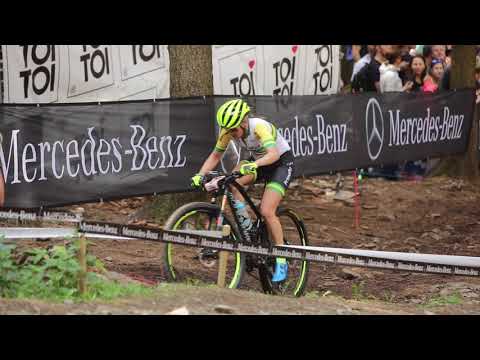 Podio de Bec McConnell en Copa del Mundo