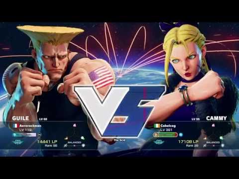 SFV - Aerorockman (Guile) Vs Cobelcog (Cammy)