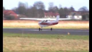 preview picture of video 'Cranfield Airport 12th Dec 09'