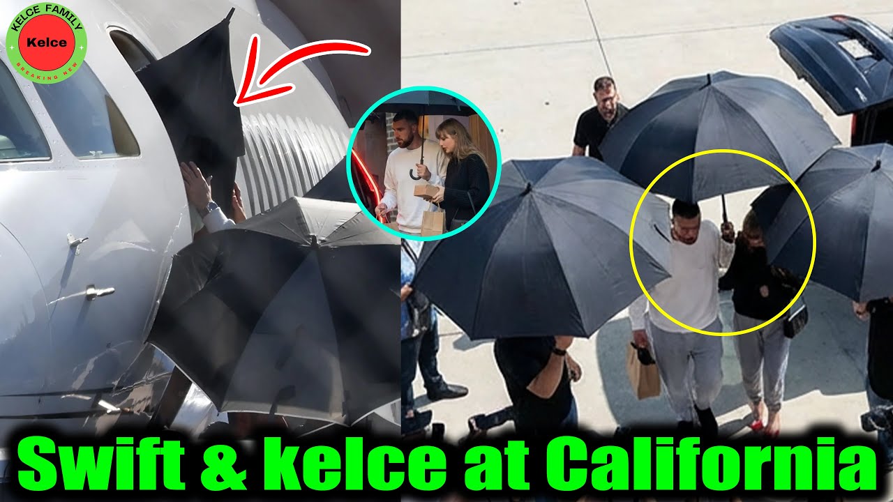 Love, Umbrellas, and the Super Bowl: Taylor Swift and Fiancé Travis Kelce Ignite a Media Firestorm in California Ahead of Super Bowl LX DT - News