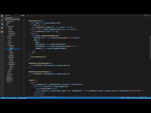 Fullstack Feathersjs and React Web App Updated part 30