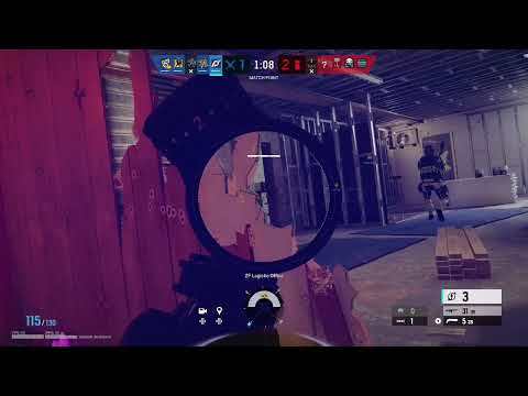 200 IQ Claymore #clutch #console #controller #rainbowsixsiege #headshot #bigbrain #claymore #3k