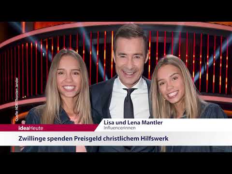 ideaHeute 09 01 2019 - Vertrauen - Lisa und Lena spenden - Parzany