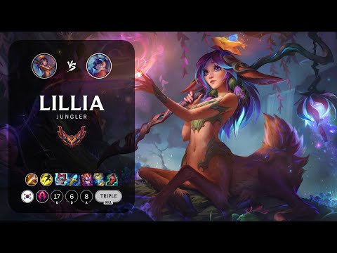 Lillia Jungle vs Nunu & Willump - KR Grandmaster Patch 13.1