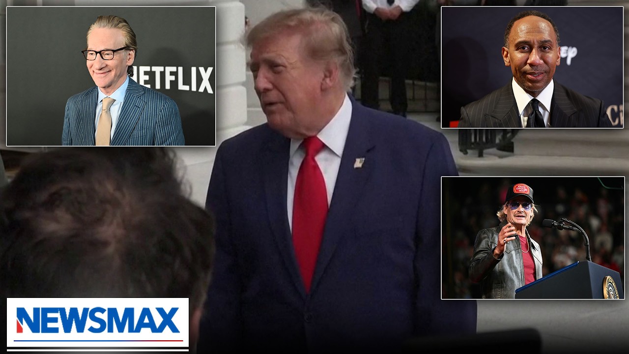 Trump gives details on Bill Maher, Stephen A  Smith, Kid Rock dinner