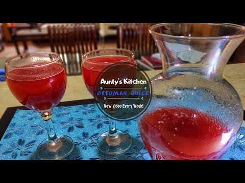 Ottoman Sherbet | Aunty's Kitchen | #HAppyCookingToYou